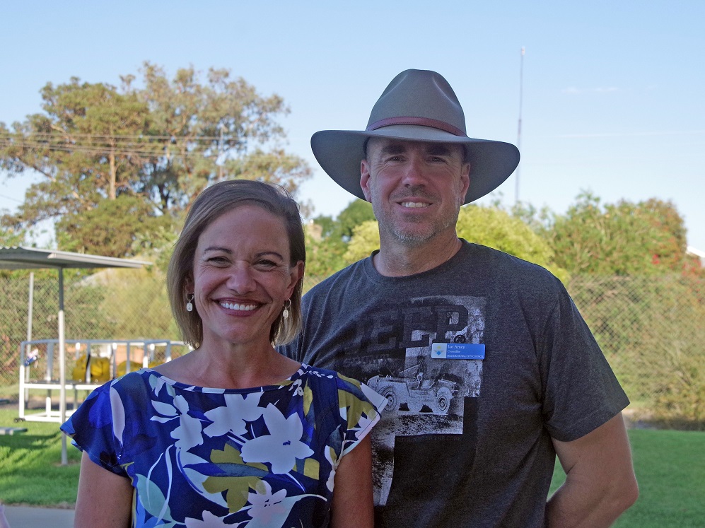 Cr's Cyndi Power and Ian Arney