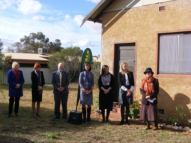 National Party Guests Noel Rankin, Meree Bath, Peter Crisp, Melina Bath, Steph Ryan, Bridget McKenzie with Dorothy Brown opening the event