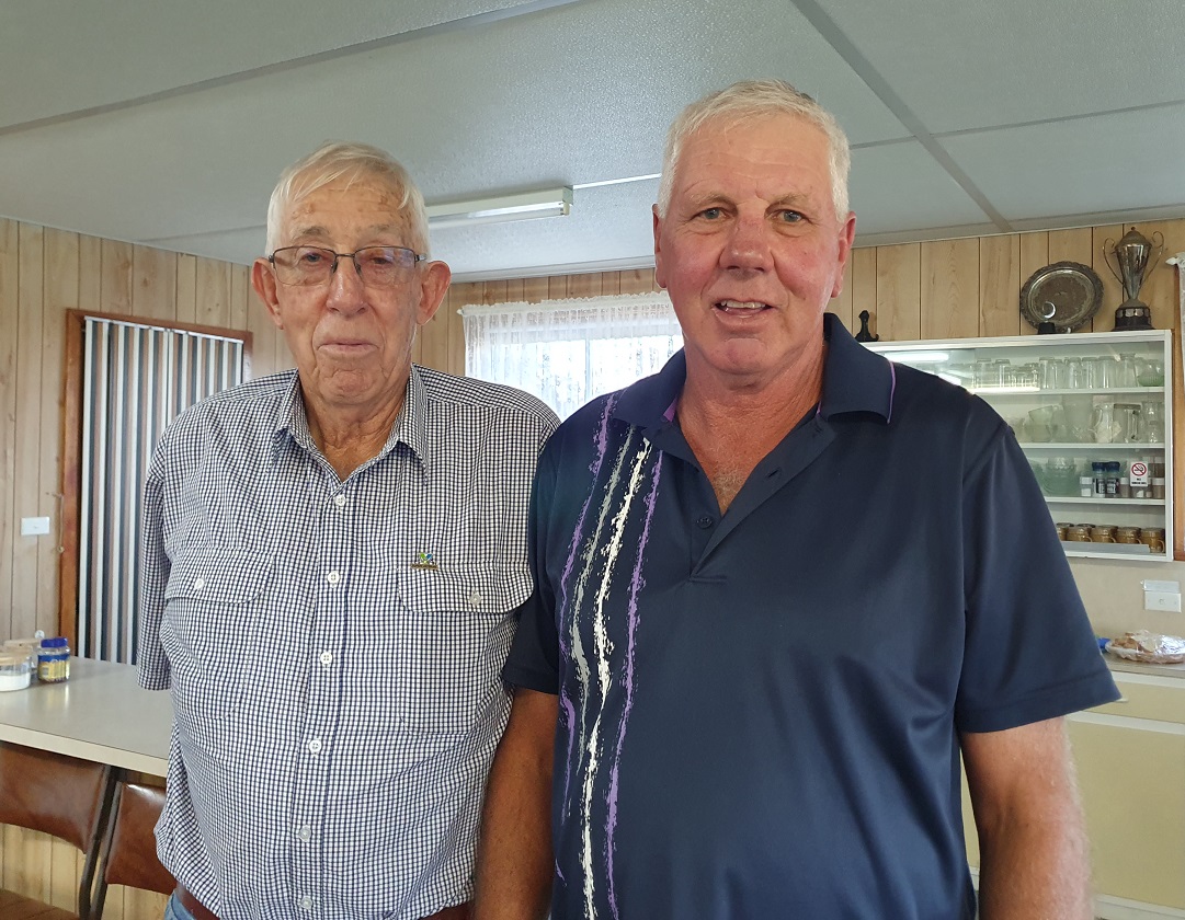 Super Veteran Robert with President Col.